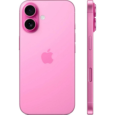 Смартфон Apple iPhone 16 256 ГБ розовый