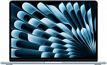 Ноутбук Apple MacBook Air 13" (M5, 2026) 24 ГБ, 1 ТБ SSD, небесно-голубой