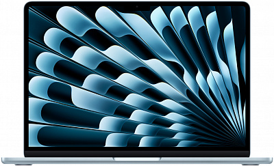 Ноутбук Apple MacBook Air 13" (M5, 2026) 24 ГБ, 1 ТБ SSD, небесно-голубой