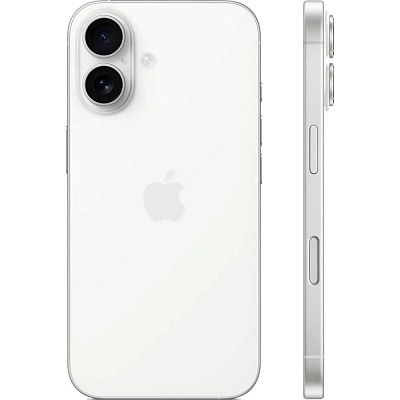 Смартфон Apple iPhone 16 256 ГБ белый