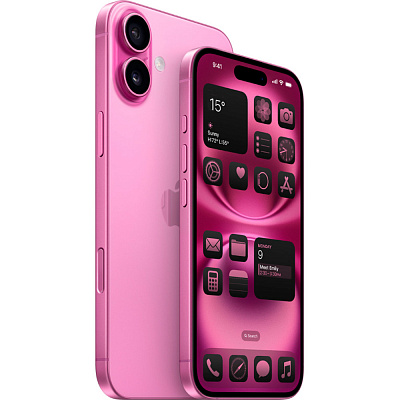 Смартфон Apple iPhone 16 256 ГБ розовый